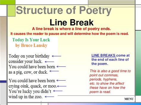 what is a line in poetry